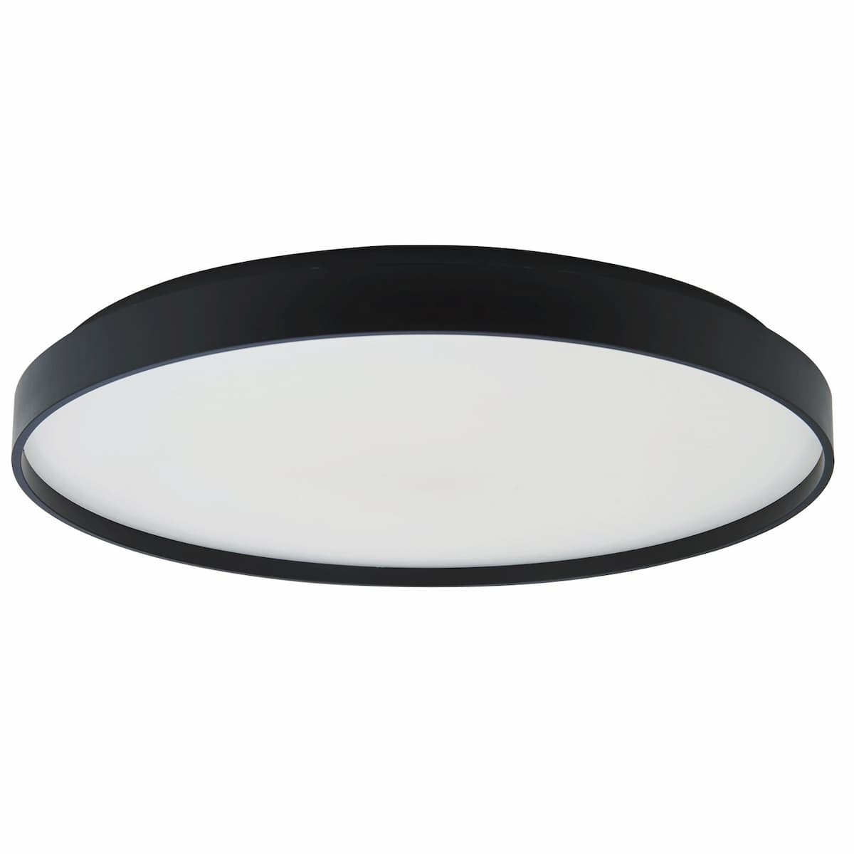 Abra Tambourine 30054FM 19-inch low-profile flush mount ceiling light with soft uplight for modern interior lighting