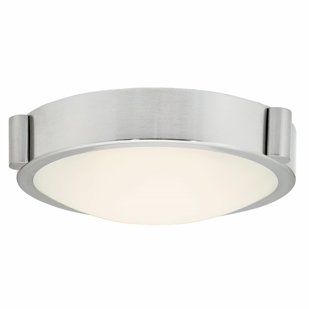 Abra Halo 30064FM 8-inch frosted glass flush mount ceiling light with high-output dimmable LED for modern interior lighting