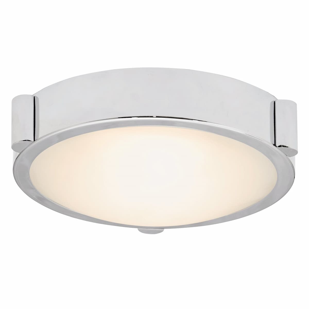 Abra 30064FM Halo 8-inch LED flush mount ceiling light with elegant frosted glass design for residential and commercial interiors