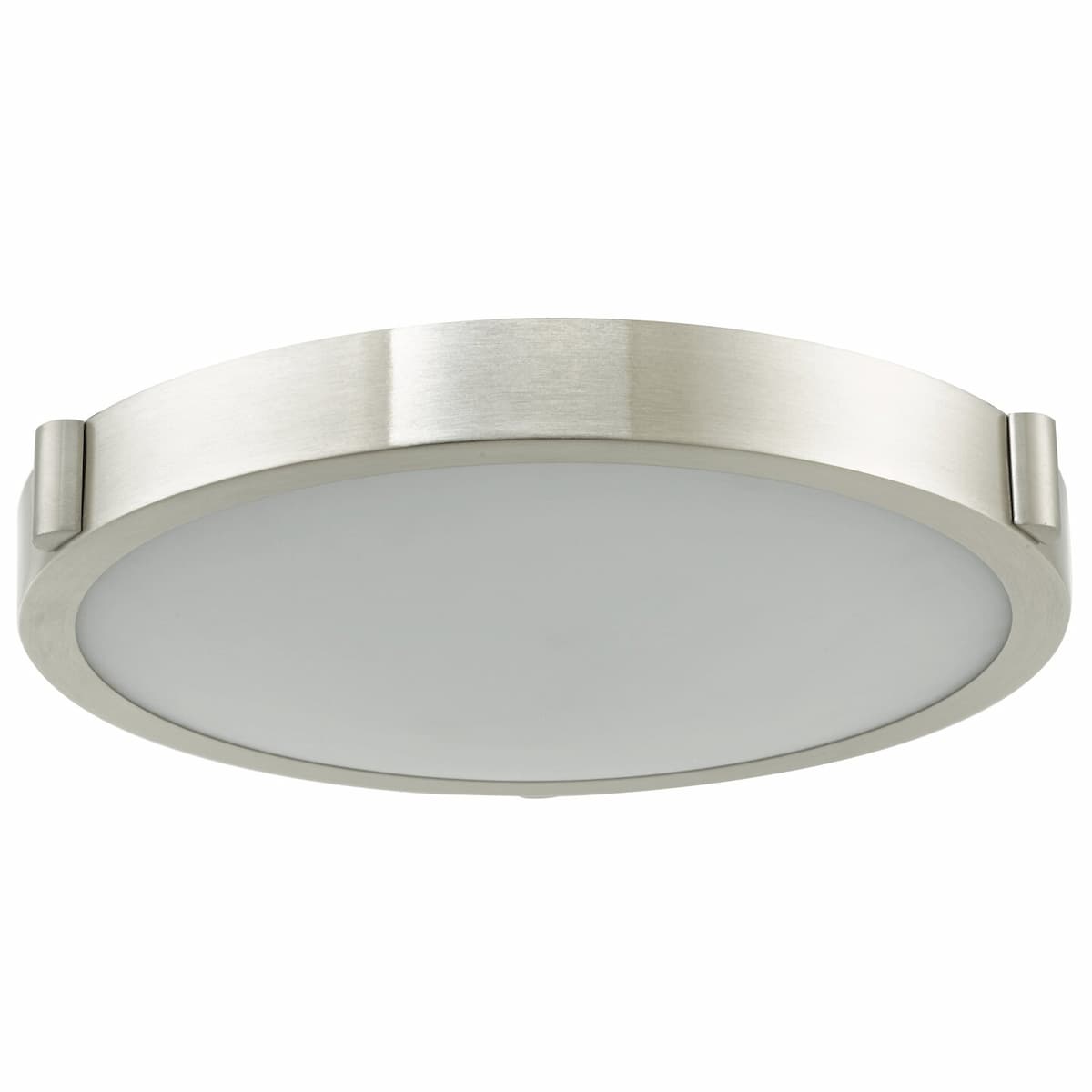 Abra Halo 30065FM flush mount ceiling fixture featuring a frosted glass diffuser and high-output dimmable LED illumination