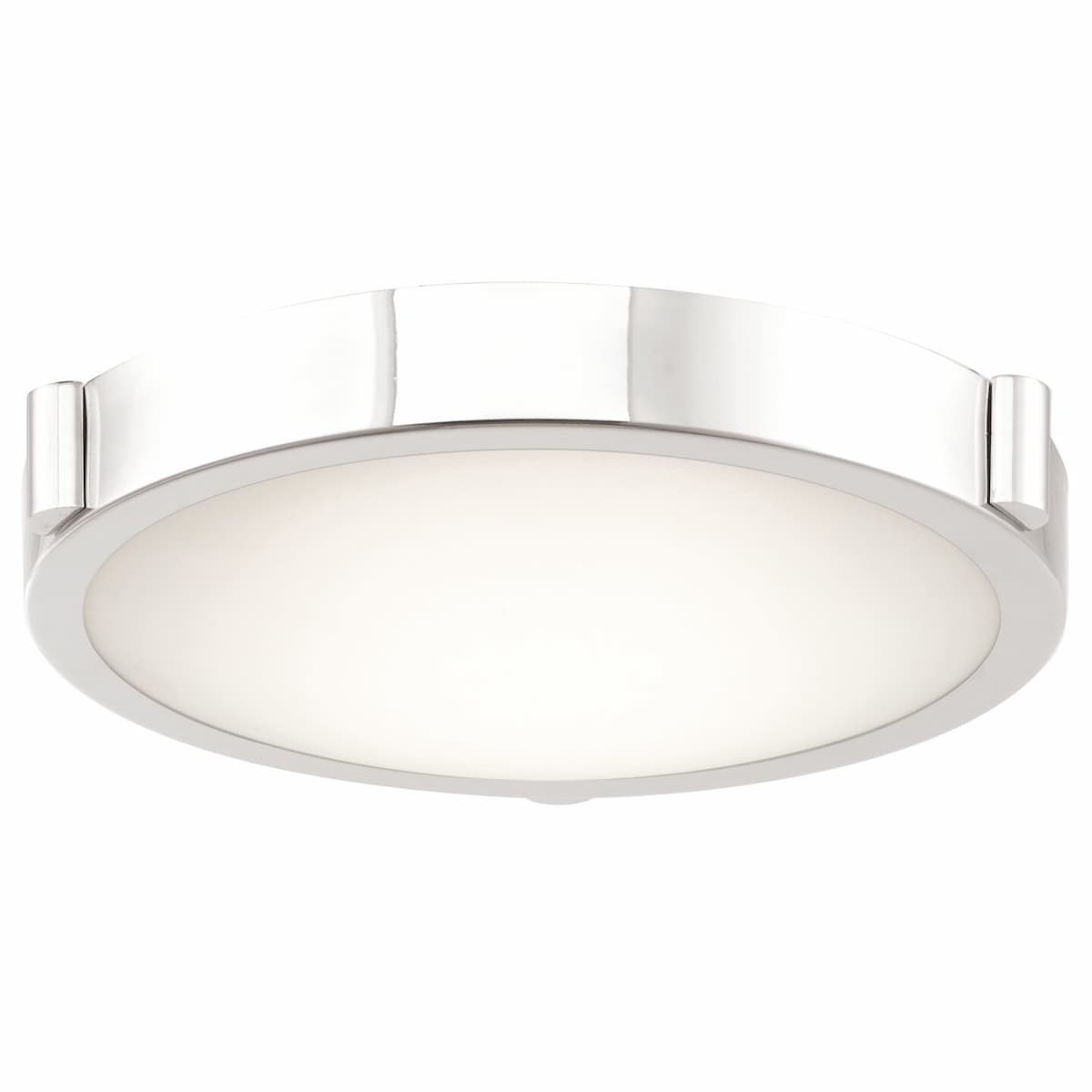 Abra 30065FM Halo 11-inch LED flush mount ceiling light with elegant frosted glass design for residential and commercial interiors