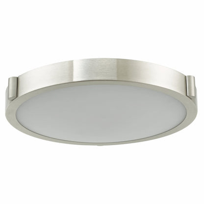 Abra Halo 30066FM flush mount ceiling fixture featuring a frosted glass diffuser and high-output dimmable LED illumination