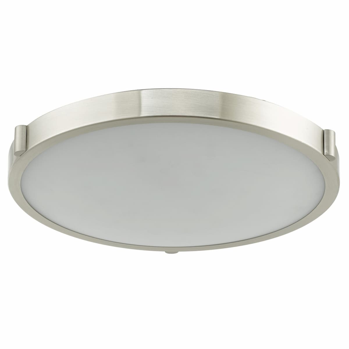 Abra Halo 30067FM flush mount ceiling fixture featuring a frosted glass diffuser and high-output dimmable LED illumination