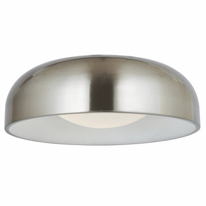 Abra Lynx 30076FM flush mount ceiling fixture featuring selectable 3CCT LED lighting and an opal glass diffuser