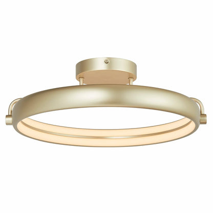 Modern Abra Rave dual LED ring flush mount ceiling fixture for kitchens, hallways, bedrooms, offices, and living rooms