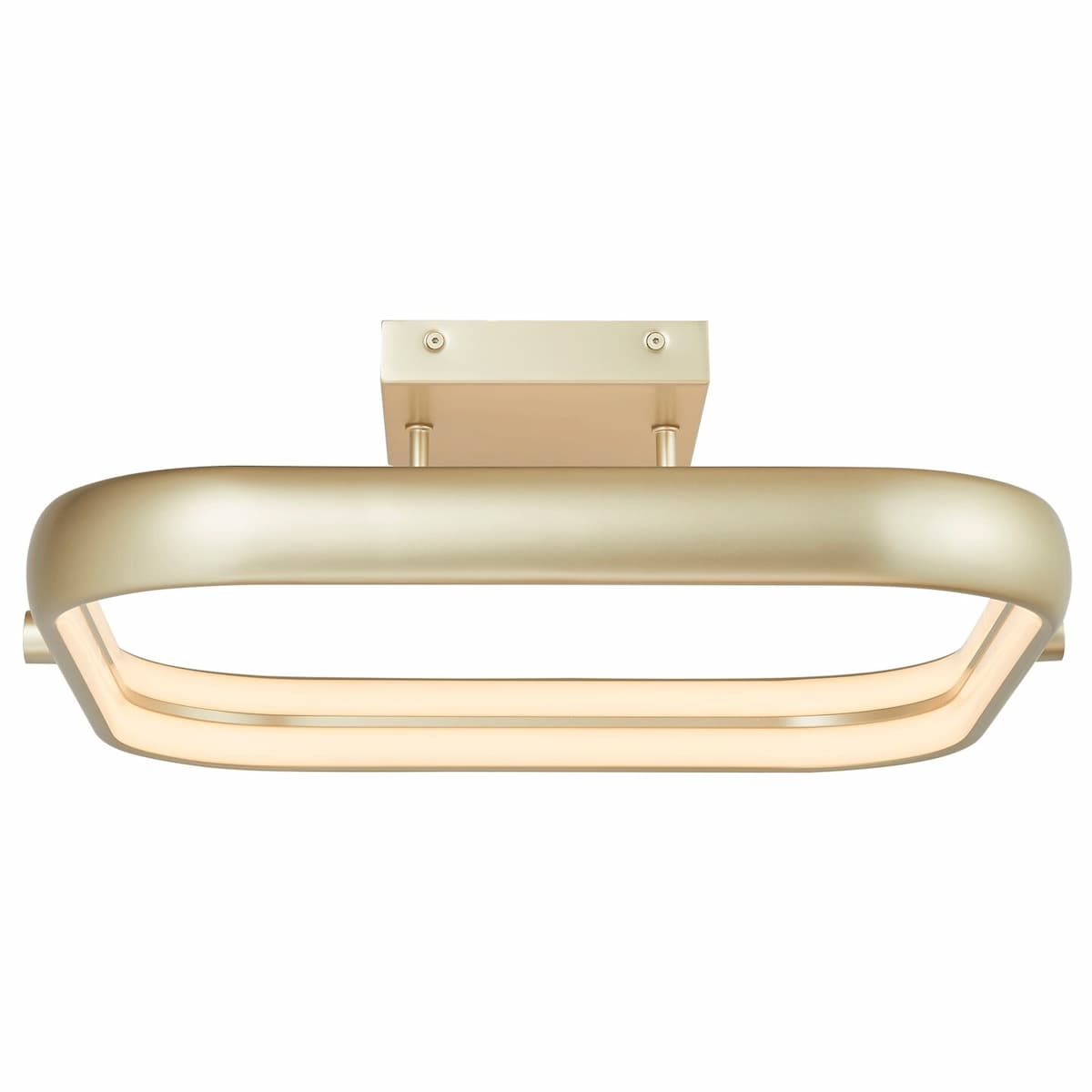 Abra Rave 30085FM contemporary 18-inch square flush mount light with dual integrated LEDs for stylish interior ceiling illumination