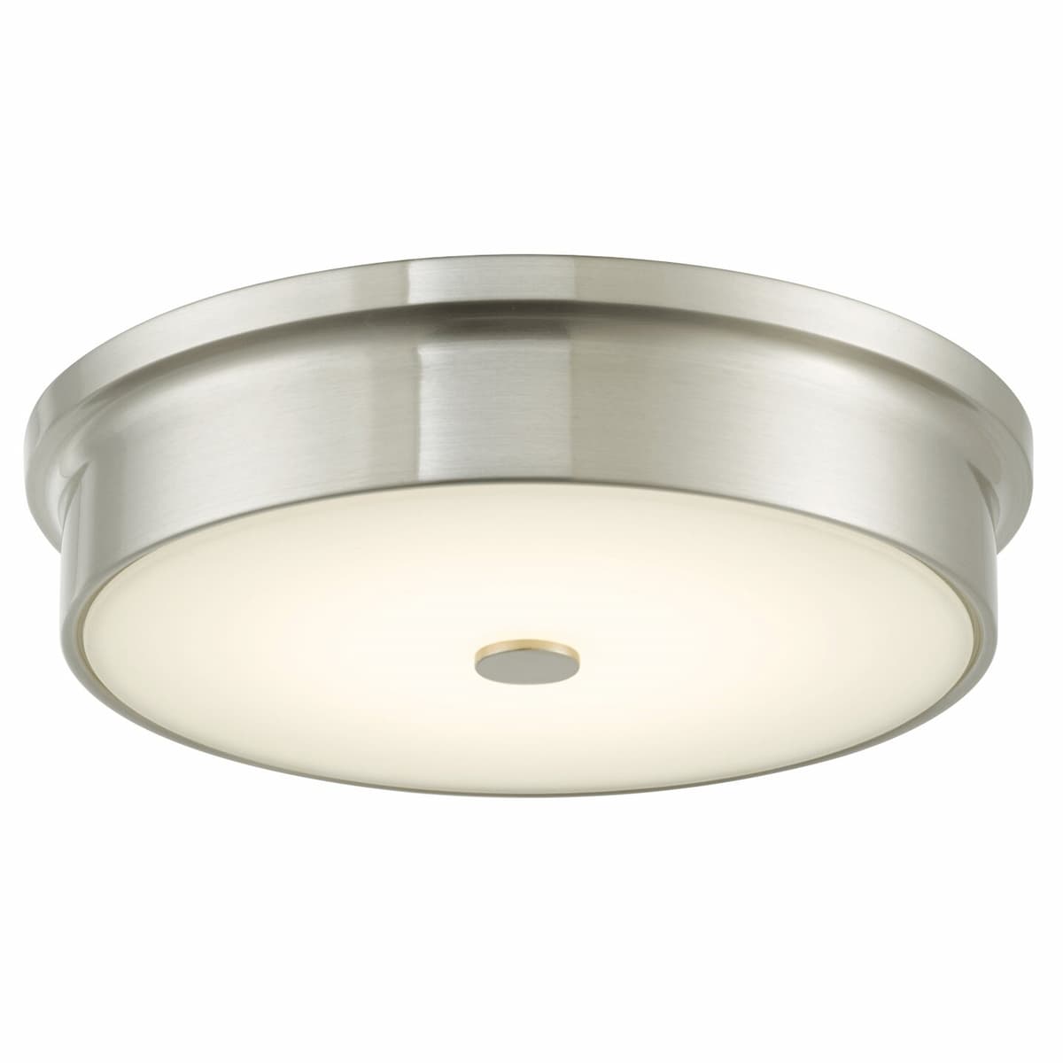 Abra Spark 30097FM 12-inch flush mount ceiling light with opal glass diffuser for modern interior lighting