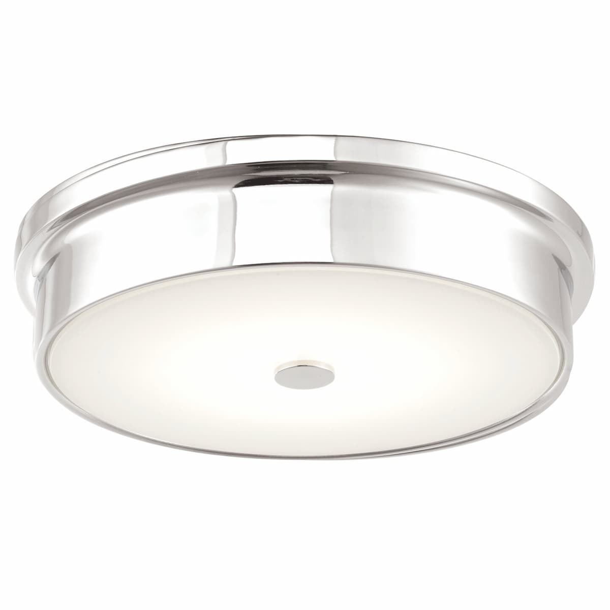 Abra 30097FM Spark opal glass flush mount ceiling light with contemporary design for residential and commercial interiors