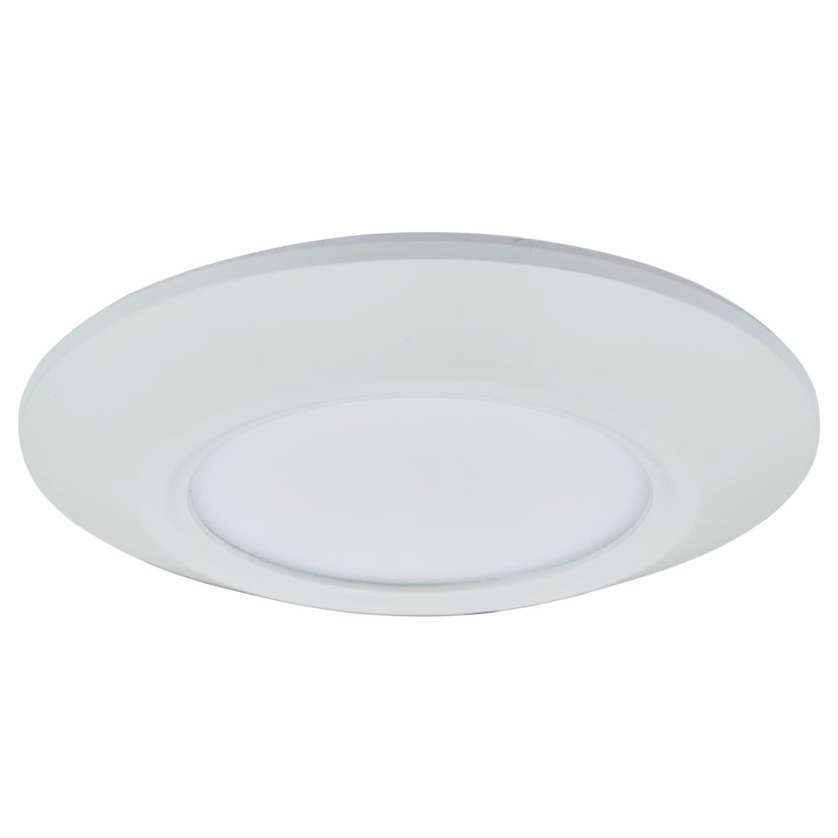 Abra Button 30099FM wet location flush mount fixture with a sleek low-profile design for modern ceiling lighting