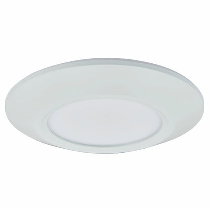 Abra Button 30099FM wet location flush mount fixture with a sleek low-profile design for modern ceiling lighting