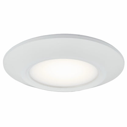 Abra Button 30099FM low-profile flush mount ceiling light designed for wet location indoor and outdoor applications