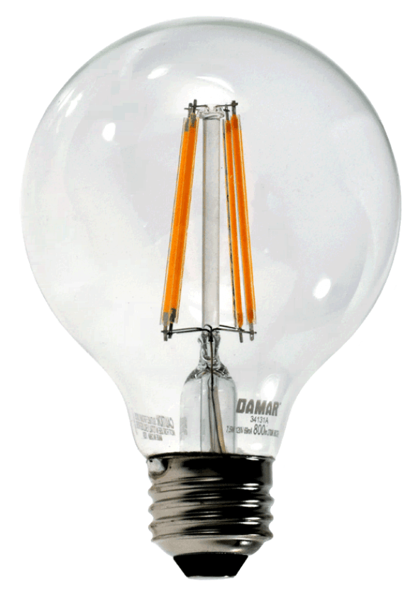 Damar 34131A LED Globe Bulb