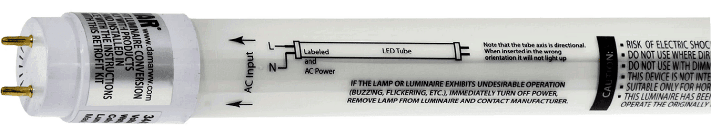 Damar 34433D LED Tube