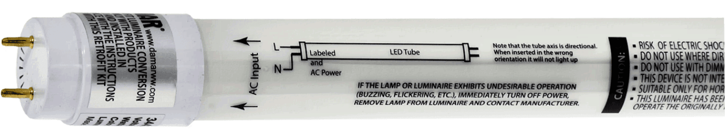 Damar 34433D LED Tube