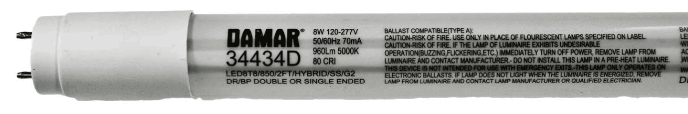 Damar 34434D LED Tube