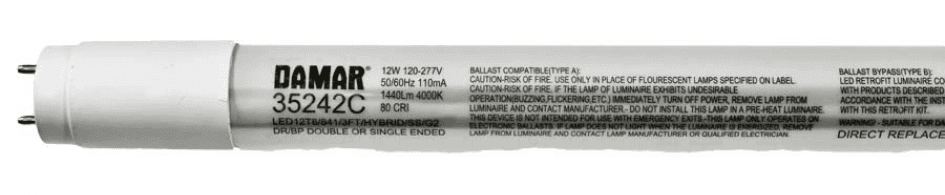 Damar 35242C LED Tube