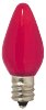Damar LEDC7PKT SOLID PINK LED light bulb