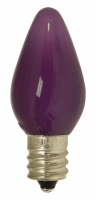 Damar LEDC7P / DIM SOLID PURPLE LED light bulb
