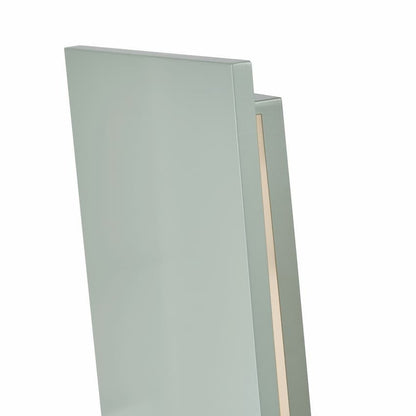 Abra Lighting Mona Lisa 50080ODW 12-inch square LED outdoor wall fixture with modern backlit panel design