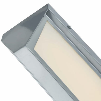 Abra 50088ODW Newport wet-rated wall fixture with modern angled profile for exterior residential and commercial lighting