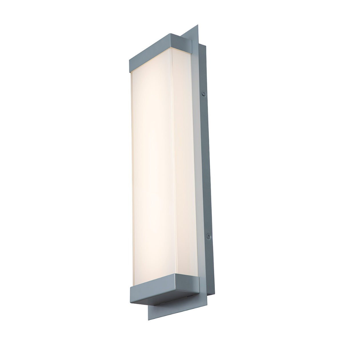 Abra 50015ODW Atom exterior wall sconce with marine-grade 316 stainless steel construction for architectural lighting