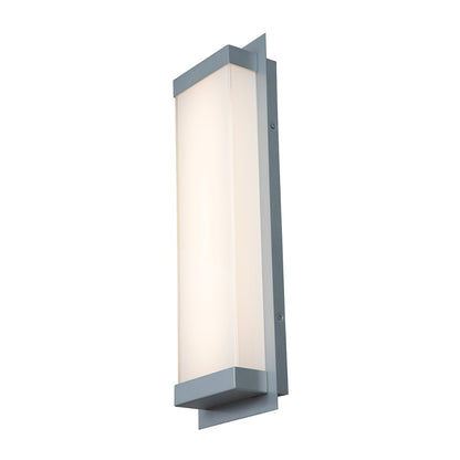 Abra 50015ODW Atom exterior wall sconce with marine-grade 316 stainless steel construction for architectural lighting