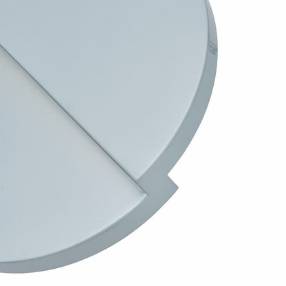 Modern Mona Lisa round wall fixture with directional up and down lighting