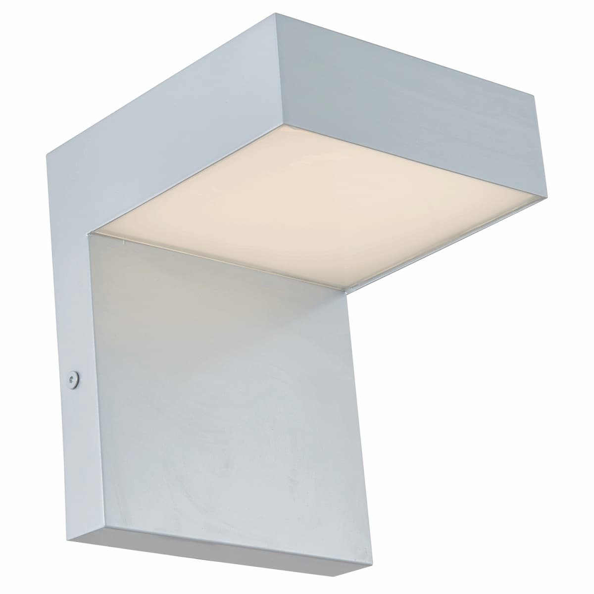 Abra 50005ODW Yoga exterior wall fixture with flexible up or down light orientation for modern architectural lighting