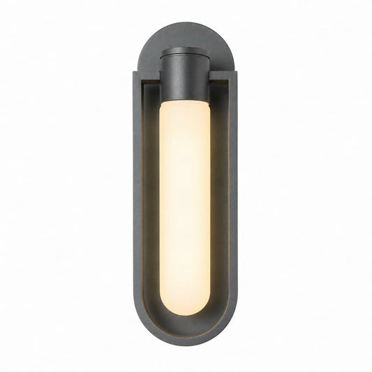 Abra Siren 50101ODW marine-grade wet location wall fixture with frosted glass diffuser for modern outdoor and exterior lighting