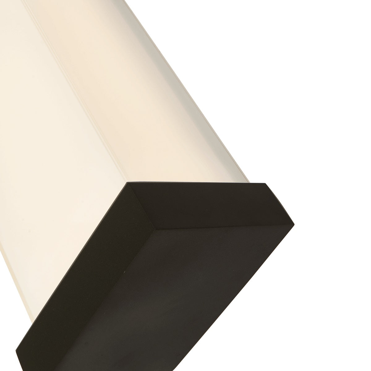Abra 50012ODW Loki exterior wall sconce with miter glass construction and integrated LED illumination for wet locations