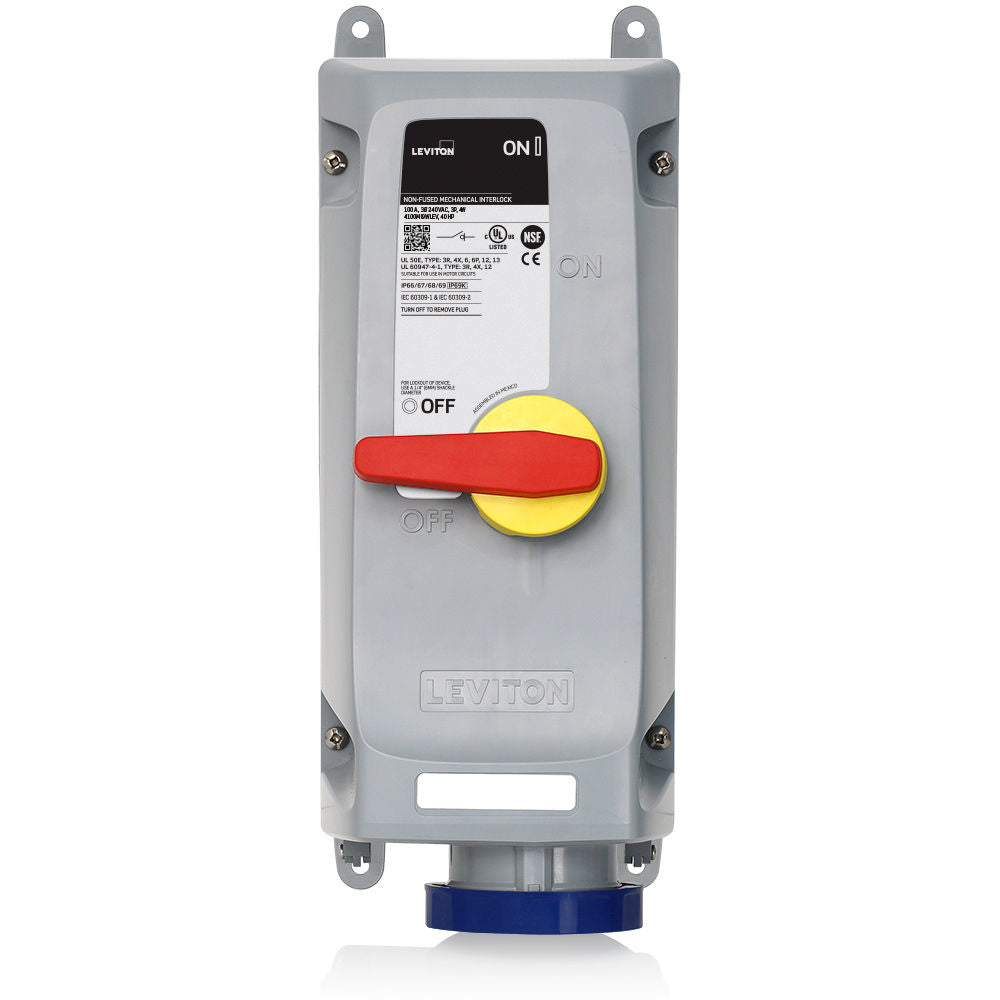 Leviton 4100MI9WLEV Pin & Sleeve Device