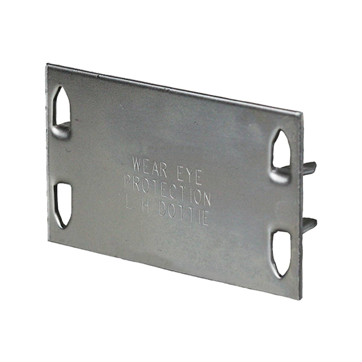 Dottie 41P Dottie 1-1/2 in x 2-3/4 in 16 Gauge Safety Plate 500 pc Pail 41P