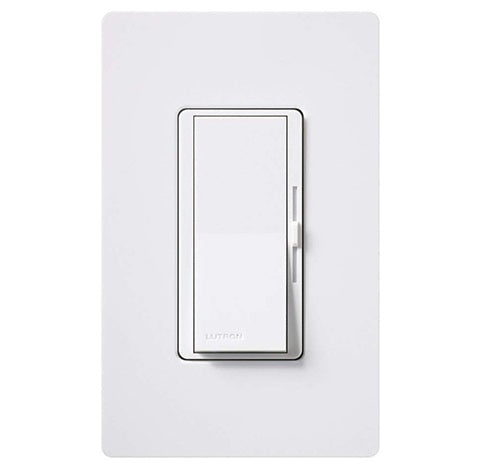 Lutron Diva dimmer switch in White