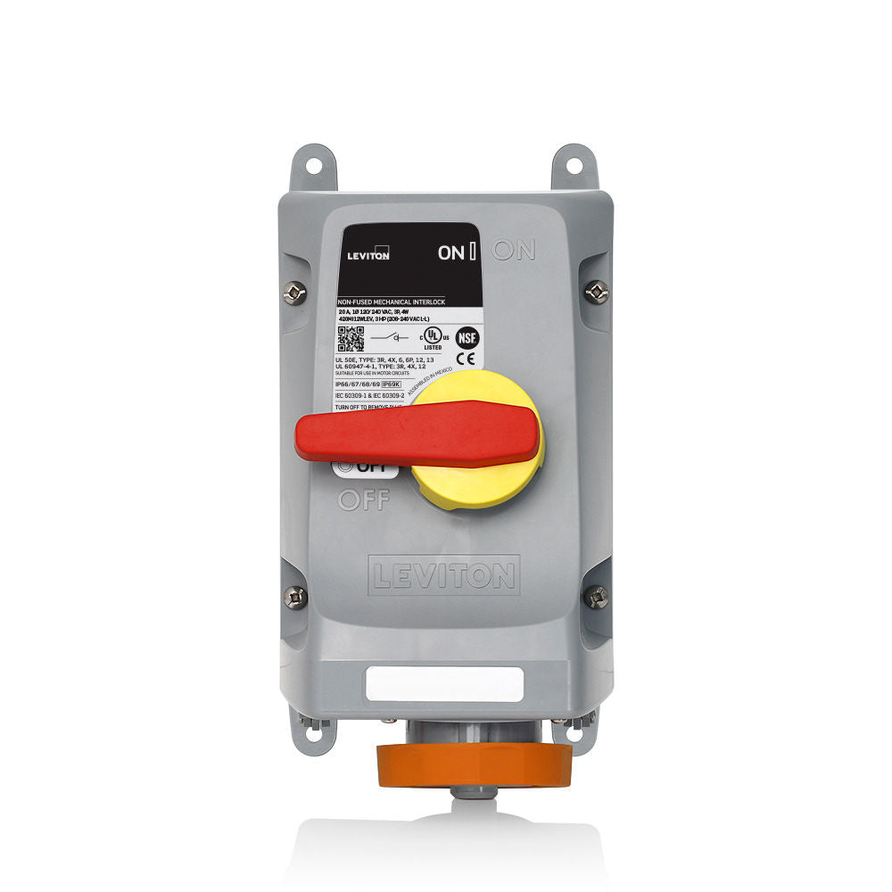 Leviton 420MI12WLEV Pin & Sleeve Device
