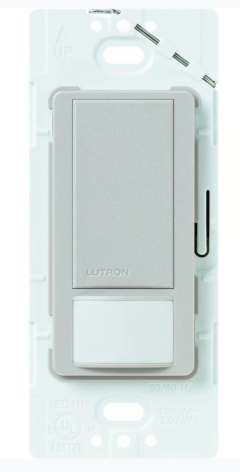 Lutron Maestro vacancy sensor switch in Taupe