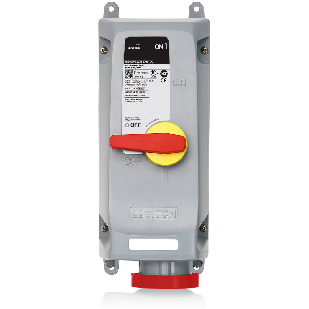 Leviton 460MF7WLEV Pin & Sleeve Device
