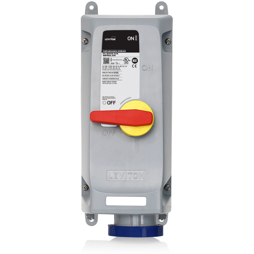 Leviton 460MF9WLEV Pin & Sleeve Device