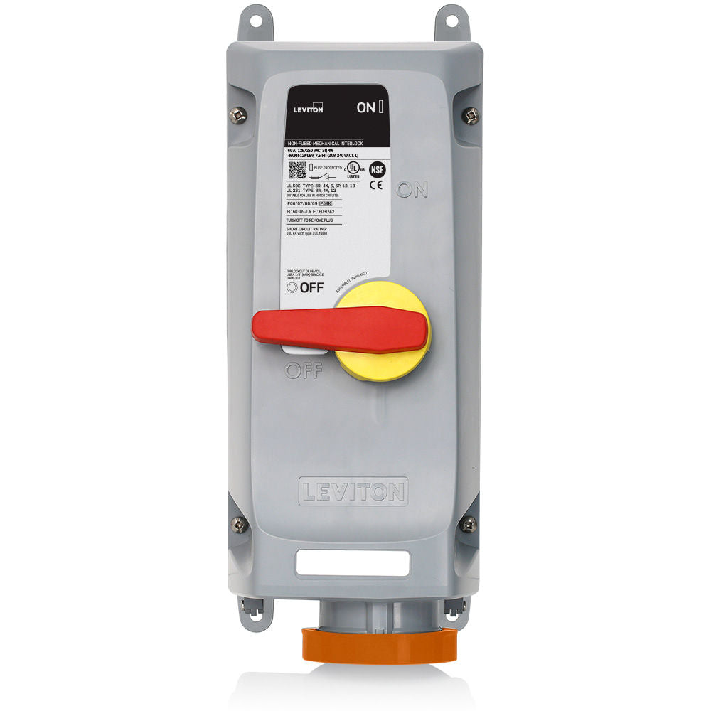 Leviton 460MI12WLEV Pin & Sleeve Device