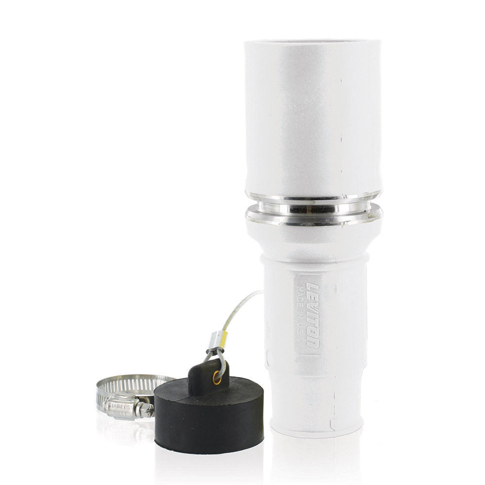 Leviton 49FSL-W Plug & Connector