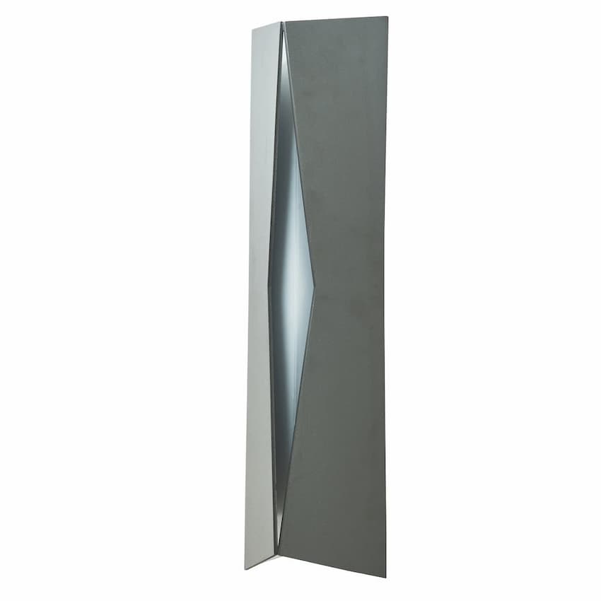 Abra Lighting 50083ODW Omega outdoor wall light with 16W integrated LED, 3000K warm white illumination and 90+ CRI