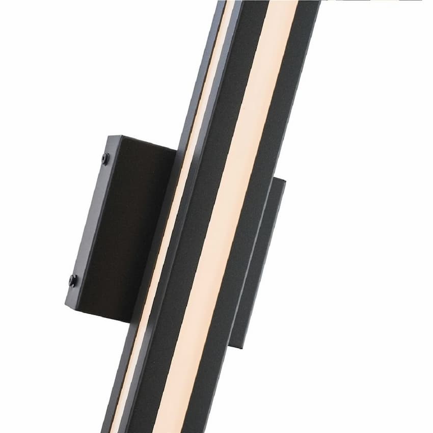 Modern Abra Prism 50140ODW square tube outdoor wall fixture designed for wet locations, entryways, patios, and exterior walls
