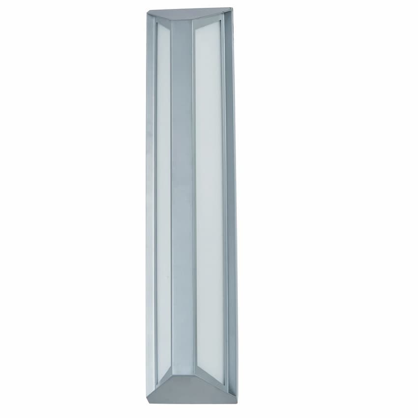 Modern Abra Newport 50088ODW angled side light wall fixture designed for wet locations, patios, entryways, and exterior walls