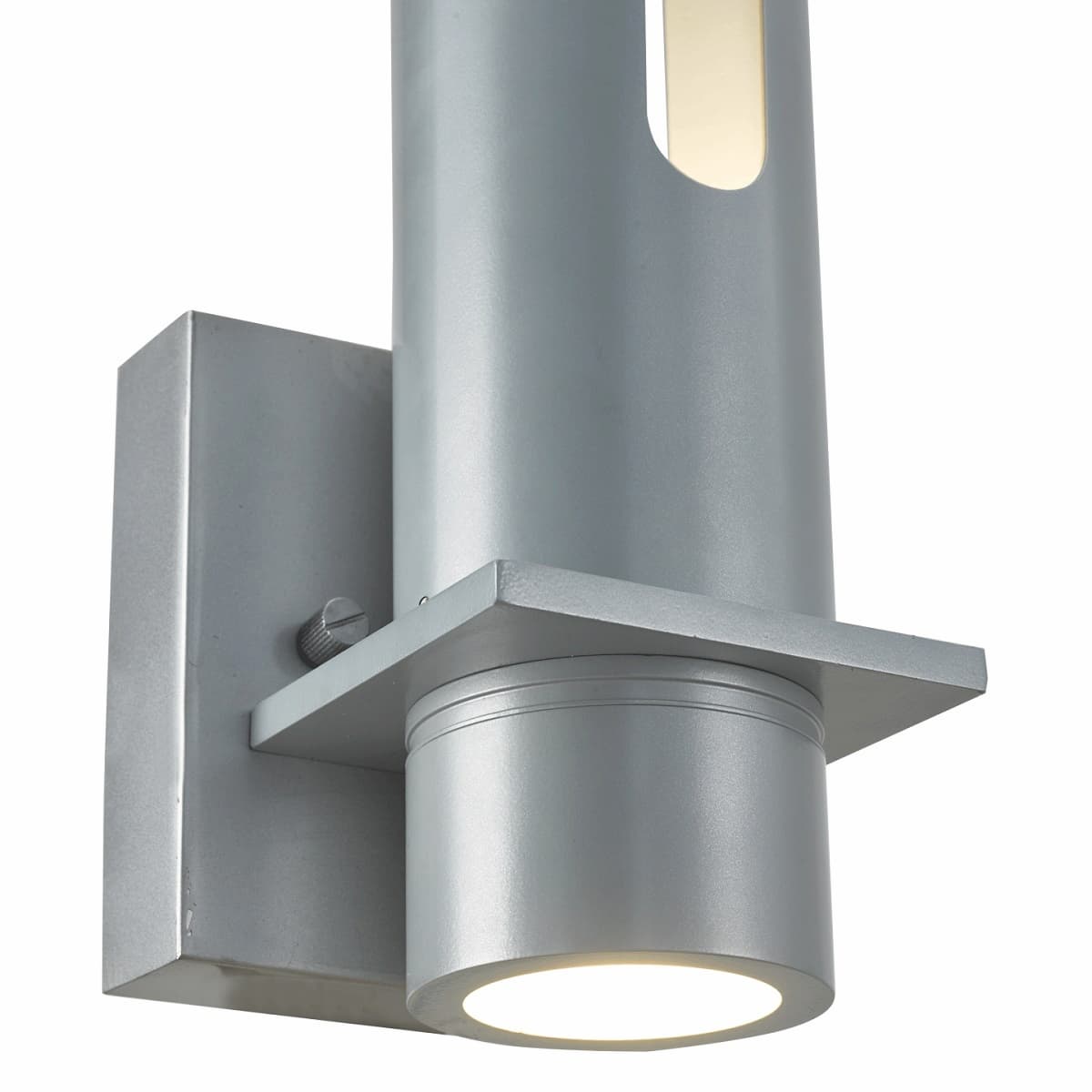 Modern Abra Beacon twin wall light with rotational shades designed for patios, entryways, and exterior wet locations