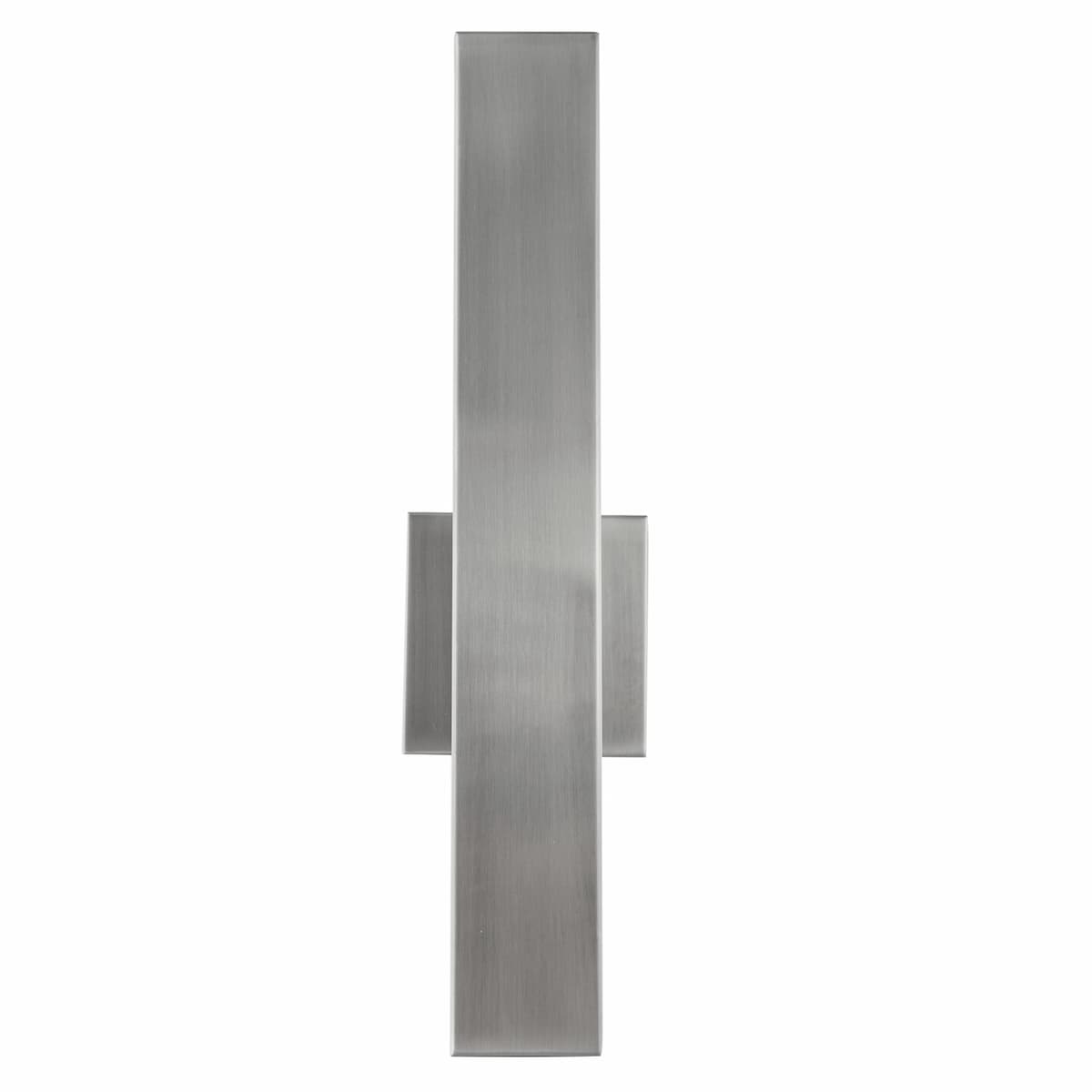 Abra 50001ODW Yoga exterior wall sconce with integrated indirect LED lighting for contemporary outdoor spaces