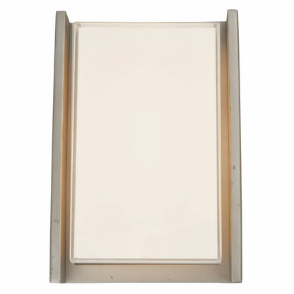 Abra 50010ODW Titon exterior wall sconce with miter glass design and integrated LED illumination for wet locations