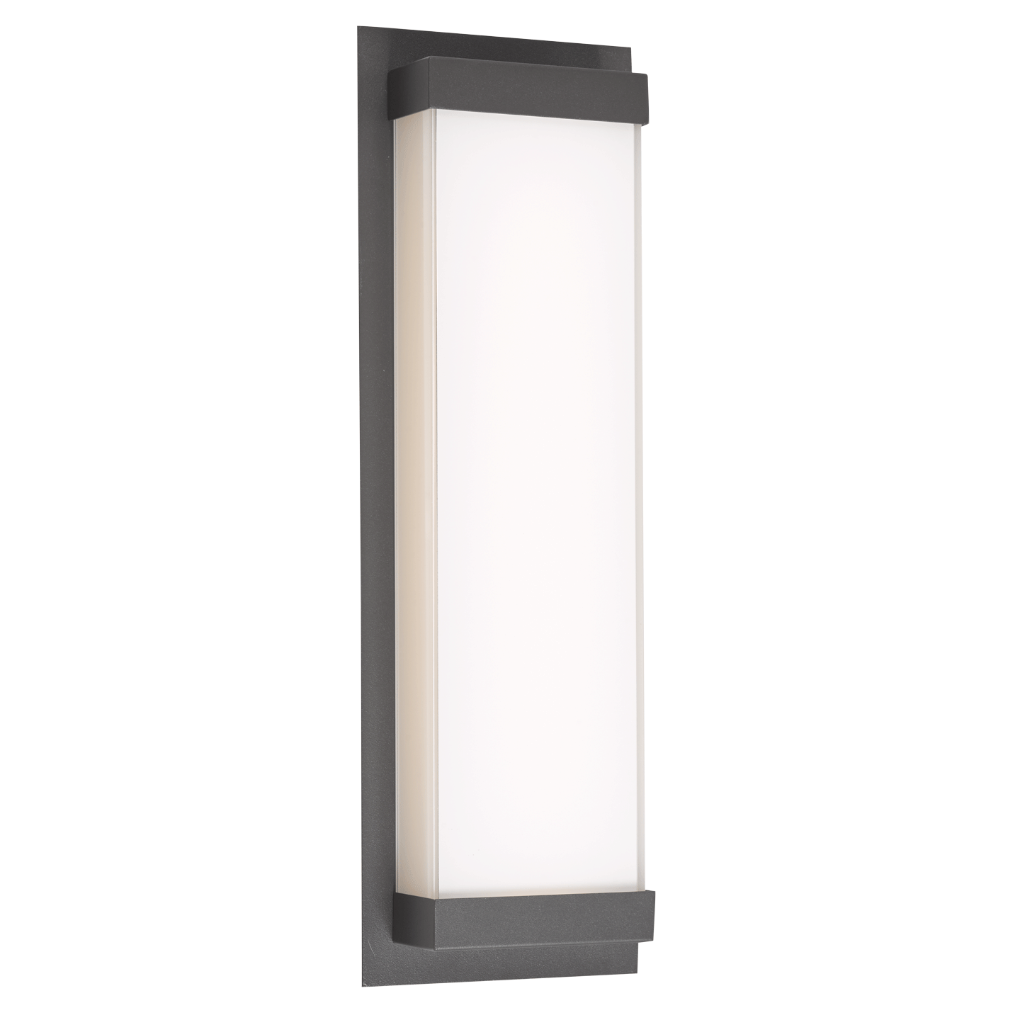 Abra Atom Wet Location 316 Stainless Steel Wall Fixture Matte Black
