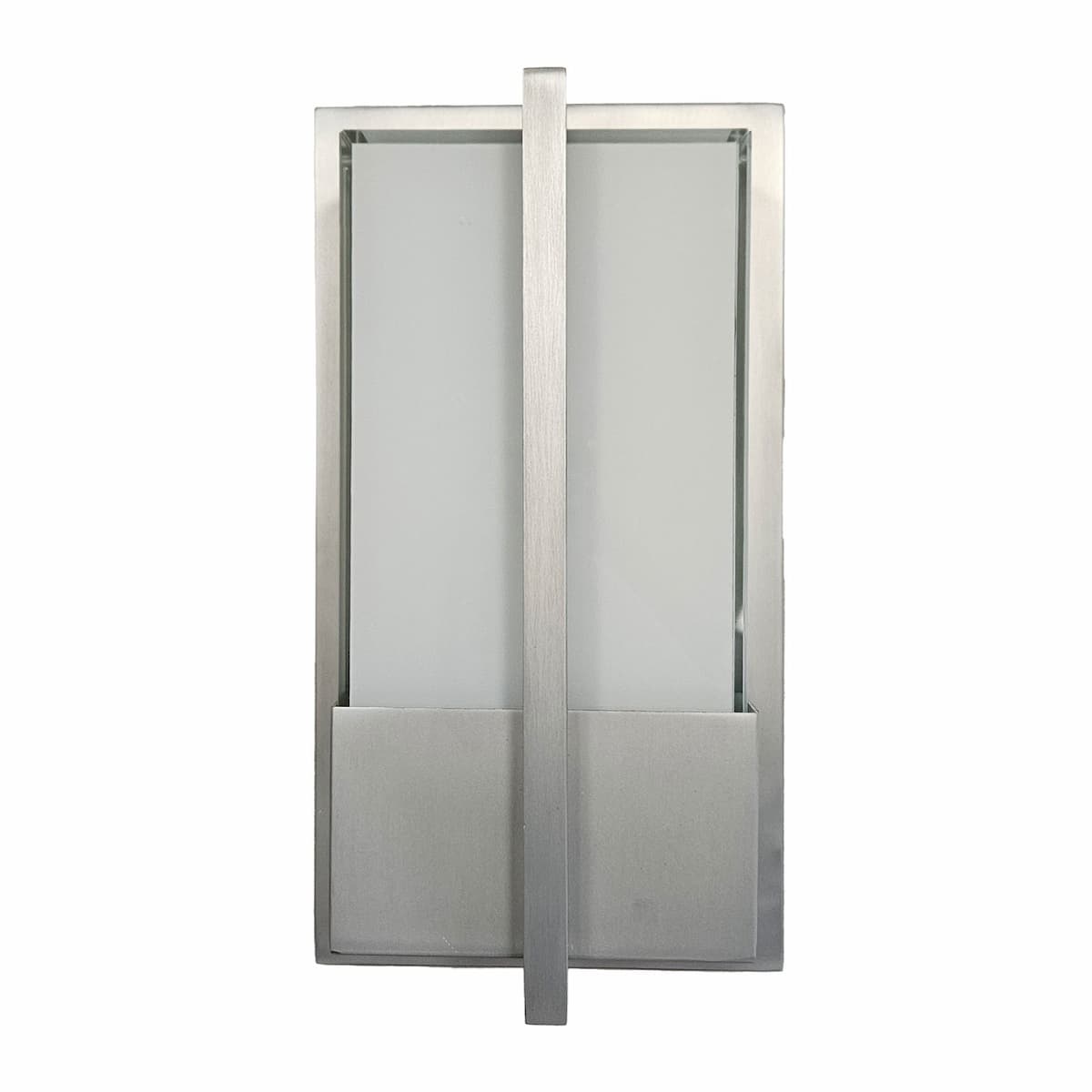 Modern Abra Neutron wet location wall fixture for patios, entryways, building facades, and contemporary exterior spaces