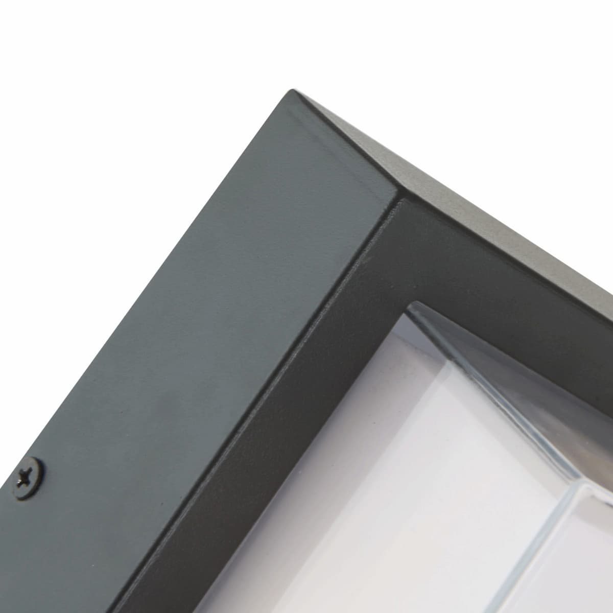 Abra Geo 50024ODW wet location wall light featuring a sleek square profile for contemporary outdoor spaces