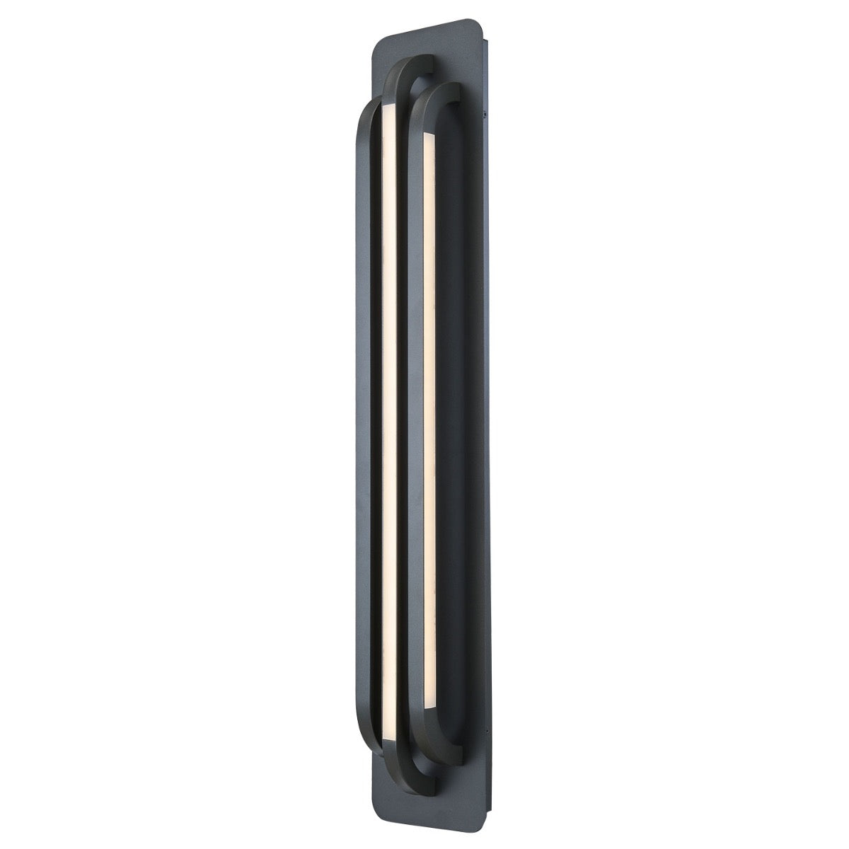 Abra Paton 50031ODW wet location LED wall light featuring a contemporary three-bar architectural design