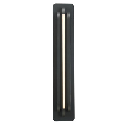 Abra Paton 50031ODW 3-bar outdoor wall fixture with modern linear design for wet location exterior lighting